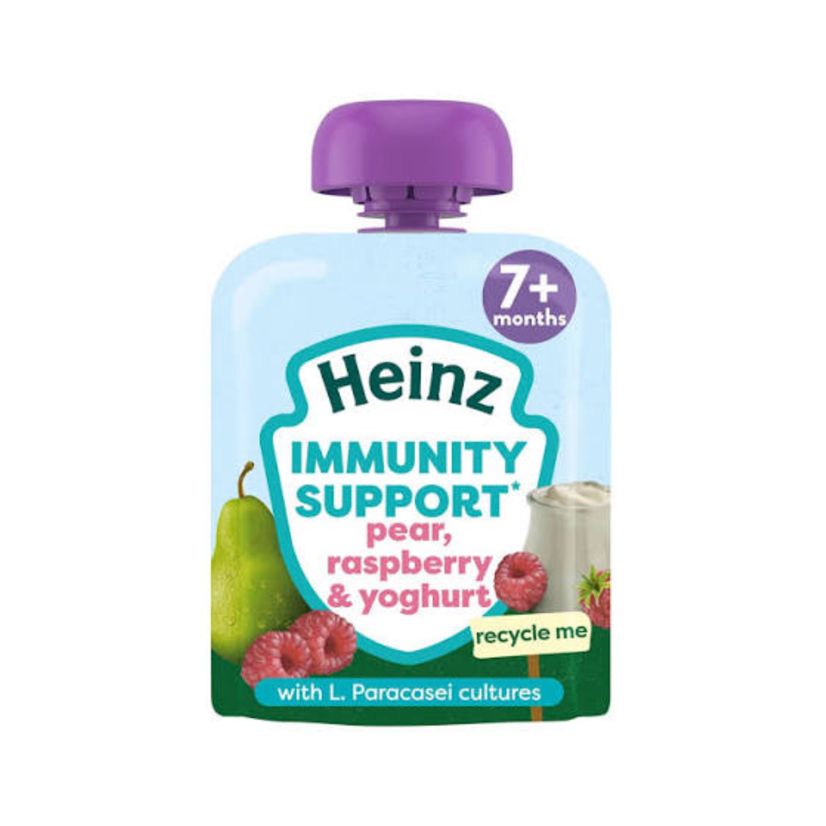 Heinz Baby Foods Immunity Supor Pear Raspberrry 85g
