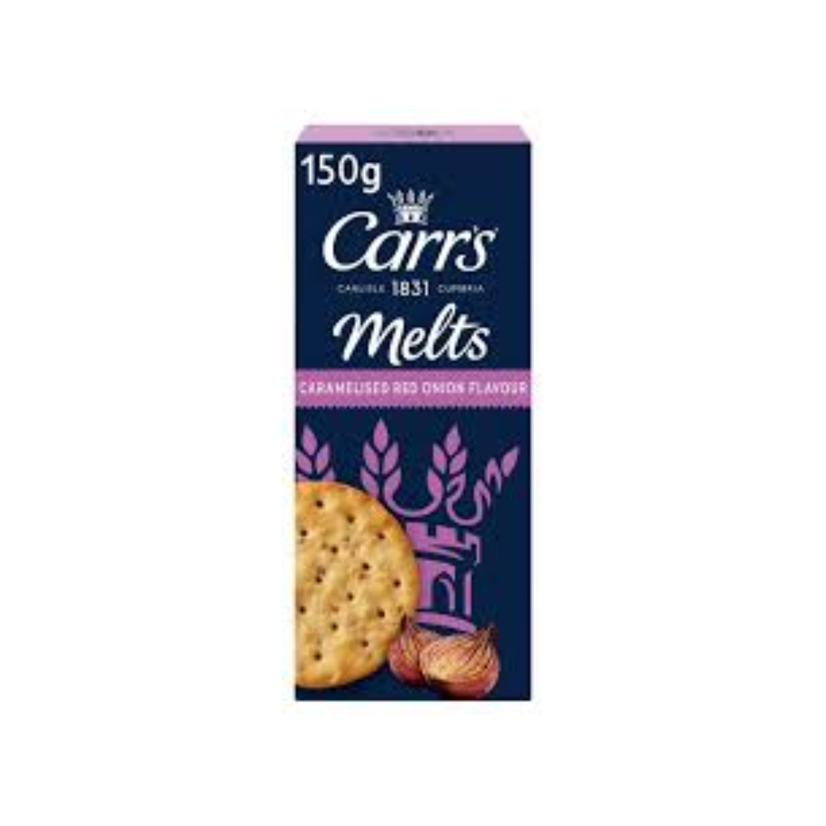 Carrs Melts Caramelised Red Onion Crackers 150g