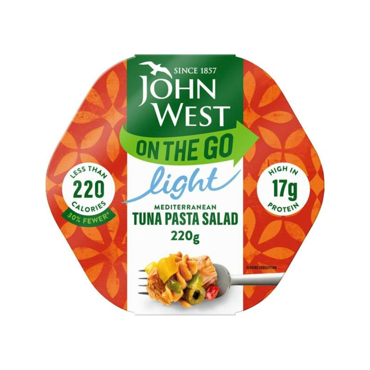 John West Light Lunch Tuna Salad Mediterranean 220g