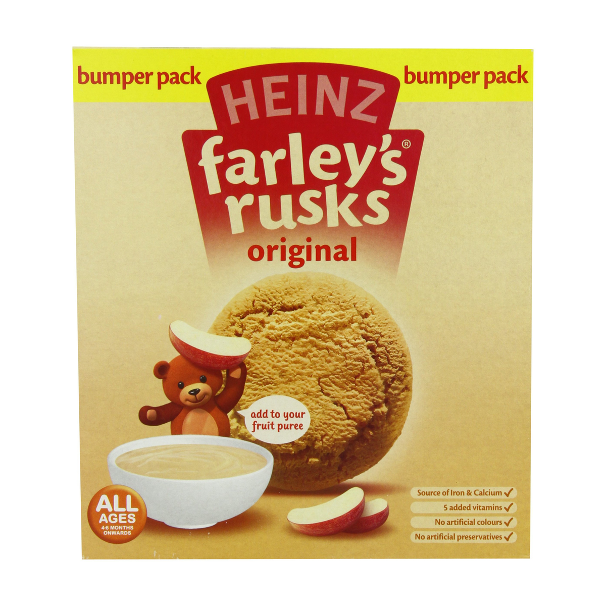 Heinz Farleys Baby Rusk Original 300g