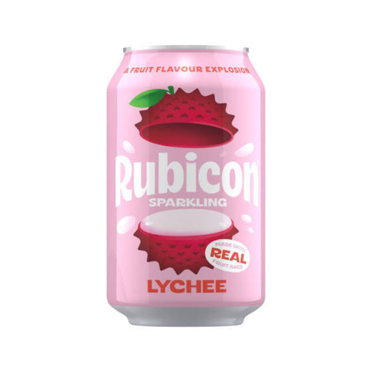 Rubicon Sparkling Drink Lychee Tin 330ml