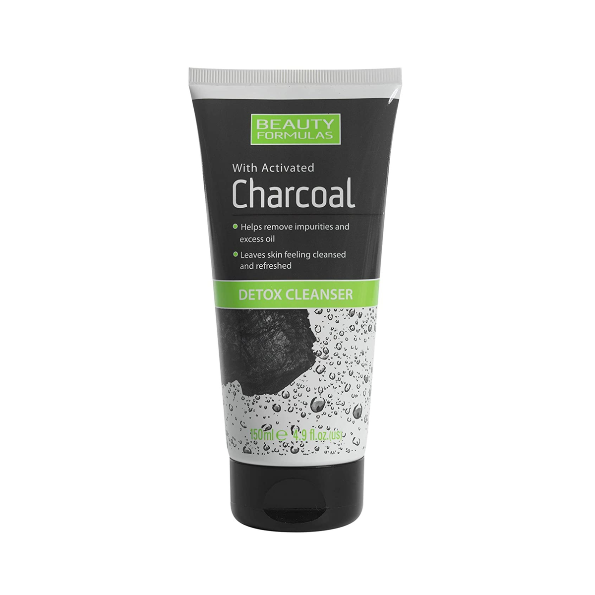 Beauty Formulas Face Wash Charcoal Detox 150ml