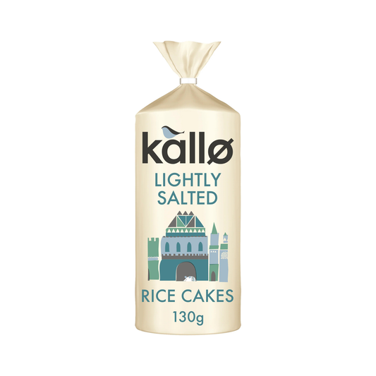 Kallo Low Fat Lightly Salted Rice Cakes 130g