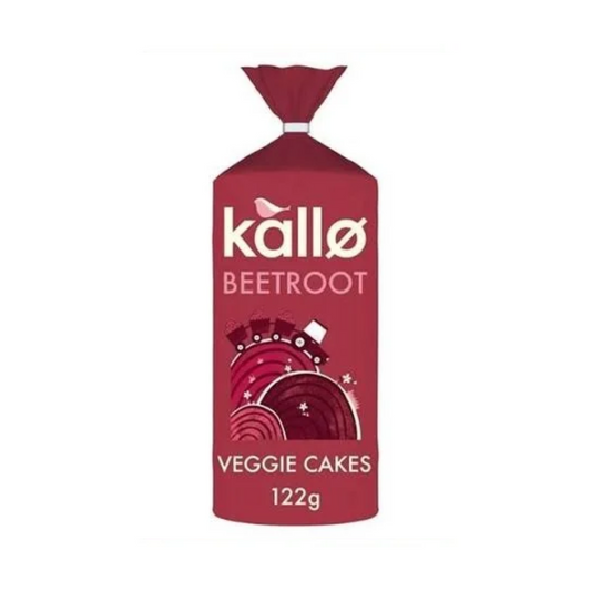 Kallo Veggie Cakes Beetroot Balsamic 122g