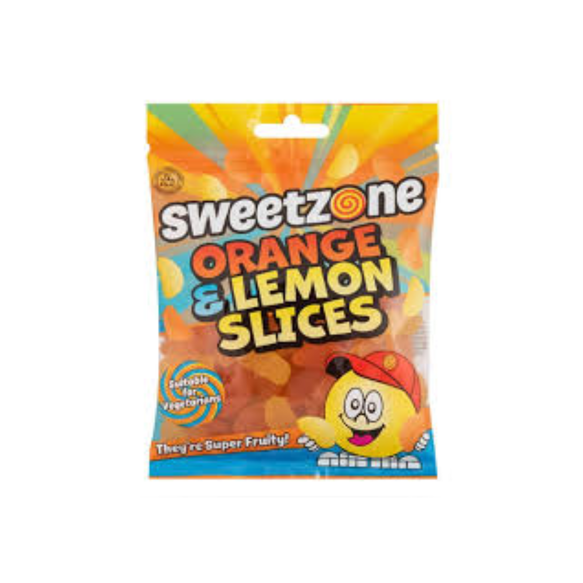 SweetZone Orange & Lemon Slices Jelly 90g