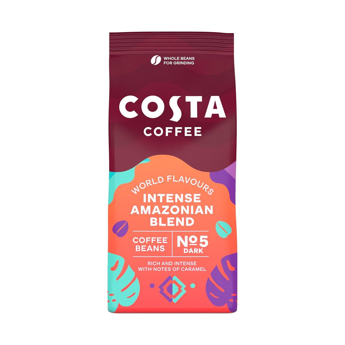 Costa Coffee Intensely Dark Amazonian Blend 200gm