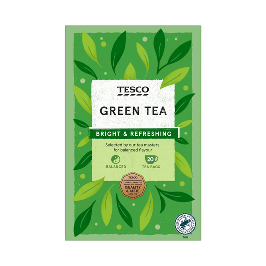 Tesco green tea 20tbs