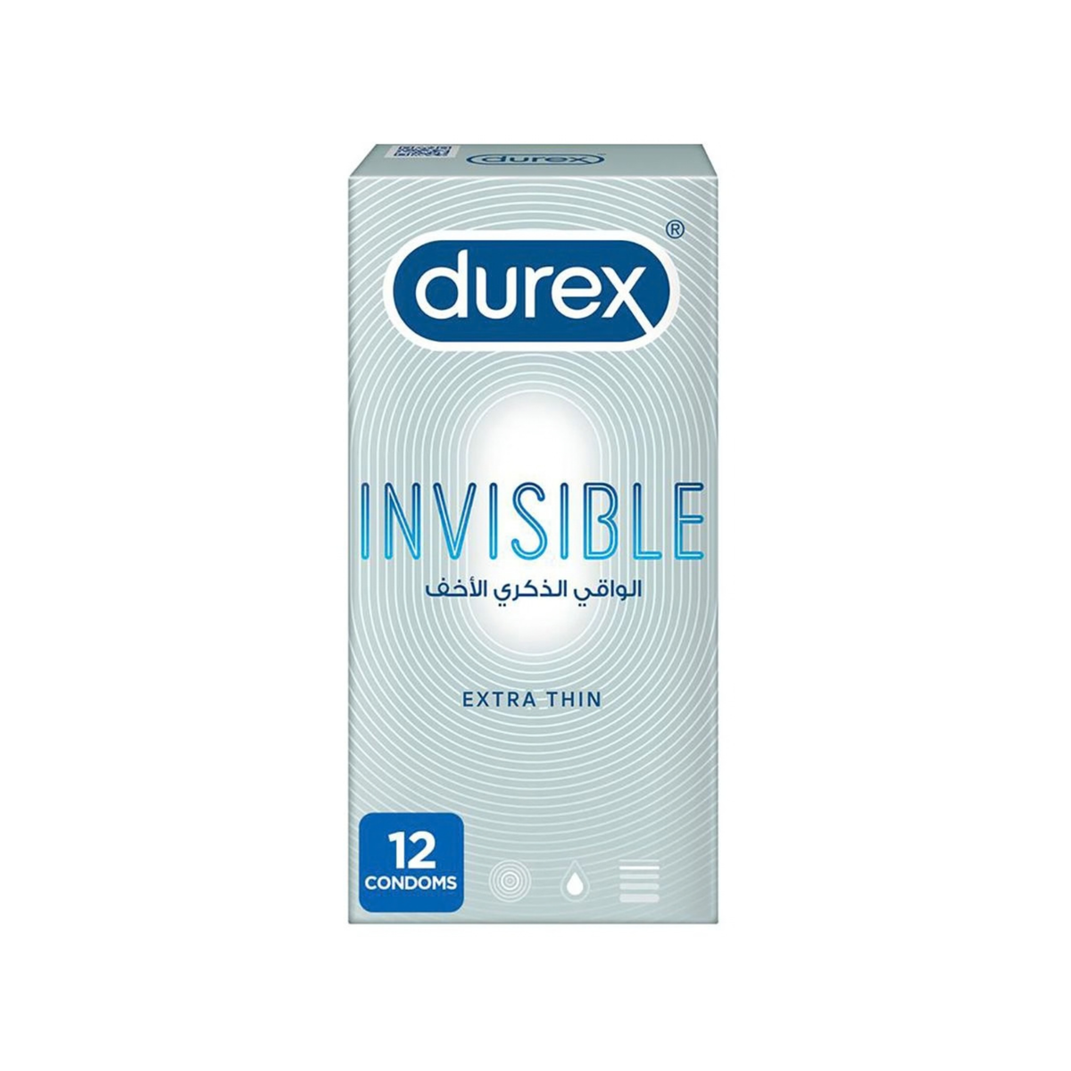 Durex Condom Invisible 12 Pack