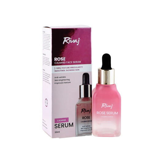 Rivaj Rose Calming Serum, Anti-Wrinkle, 30ml
