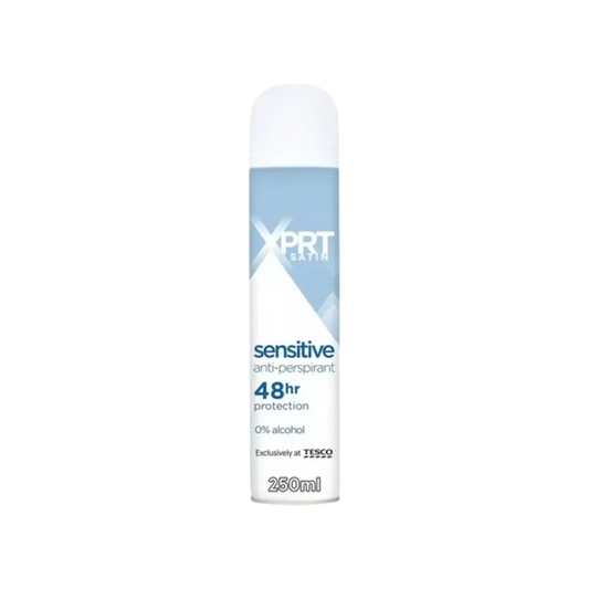 Tesco Xprt Satin Sensitive 0% Alcohol