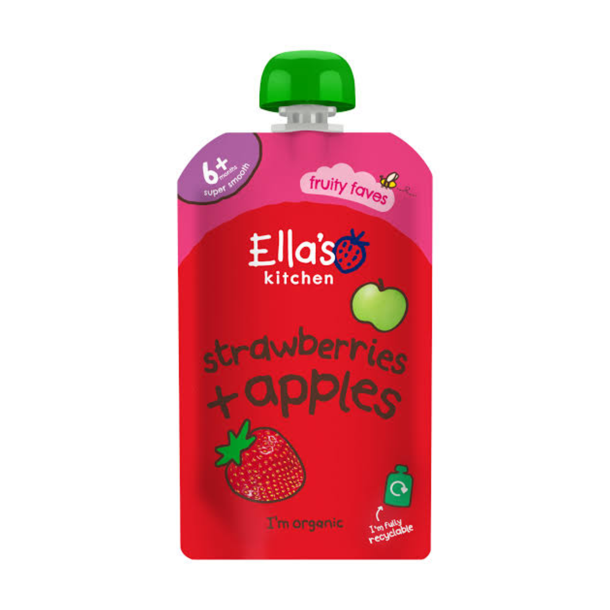 Eilas Kitchen Strawberries Apples 120g