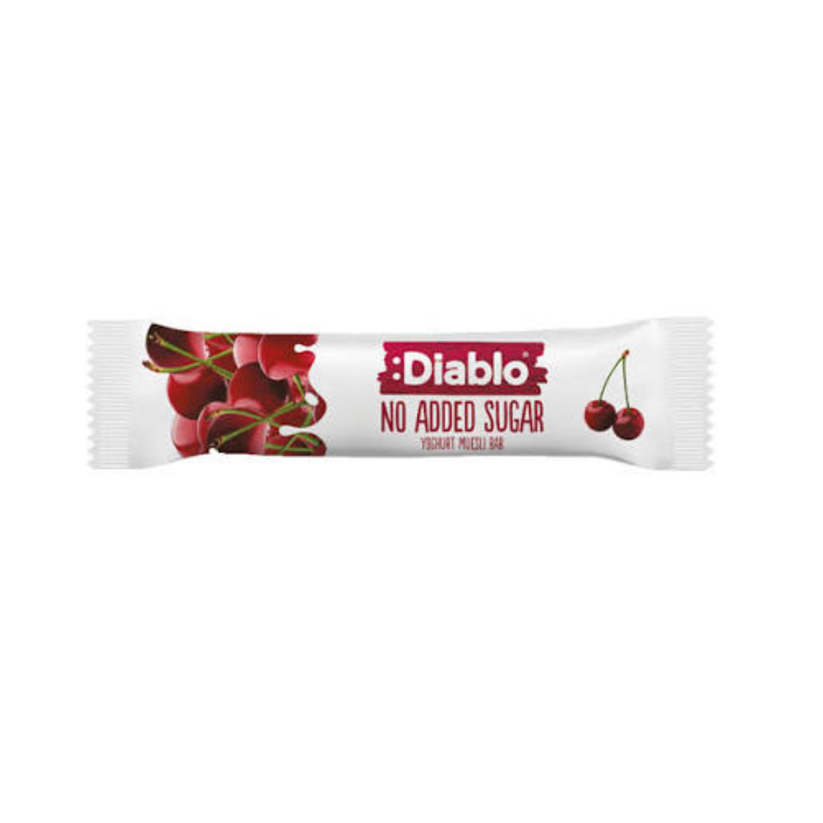Diablo No Added Sugar Muesli Bar Cherry 30g