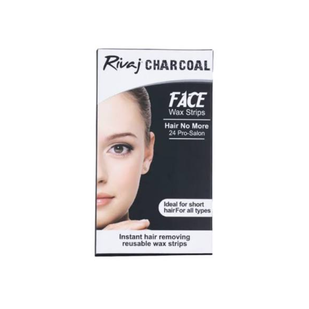 Rivaj Charcoal Face Wax Strips