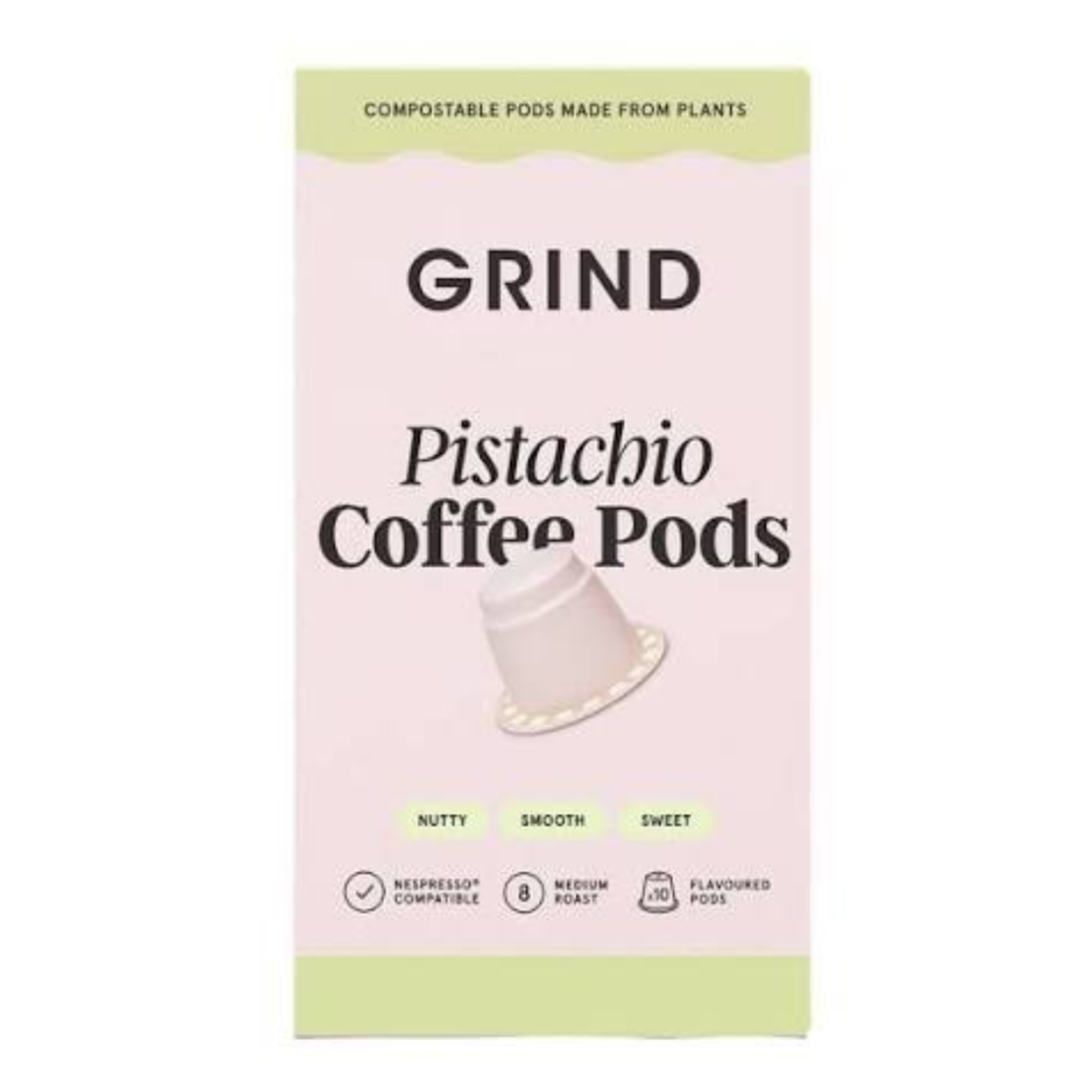 Grind Pistachio Coffee Pods 52g