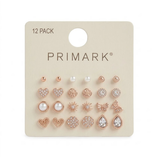 Primark Stud Mix Colour 12Pack