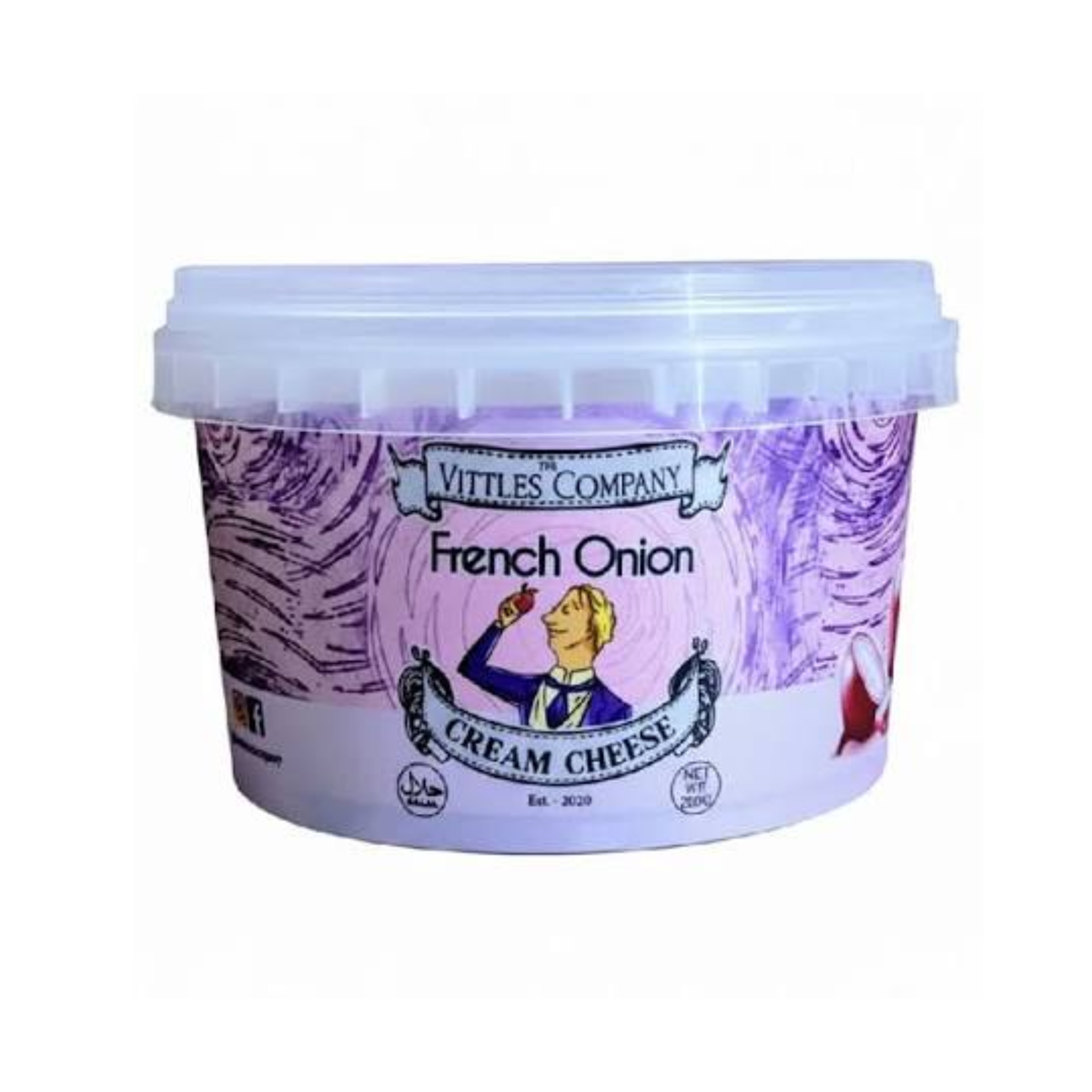 The Vittles Company French Onion Cream Cheese 200g