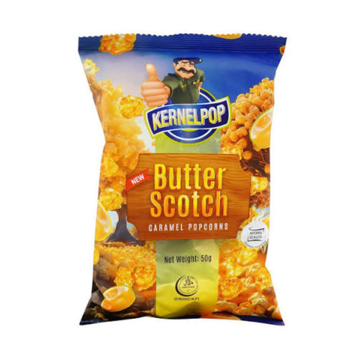 Korneez Popcorn Butter Scotch 50g