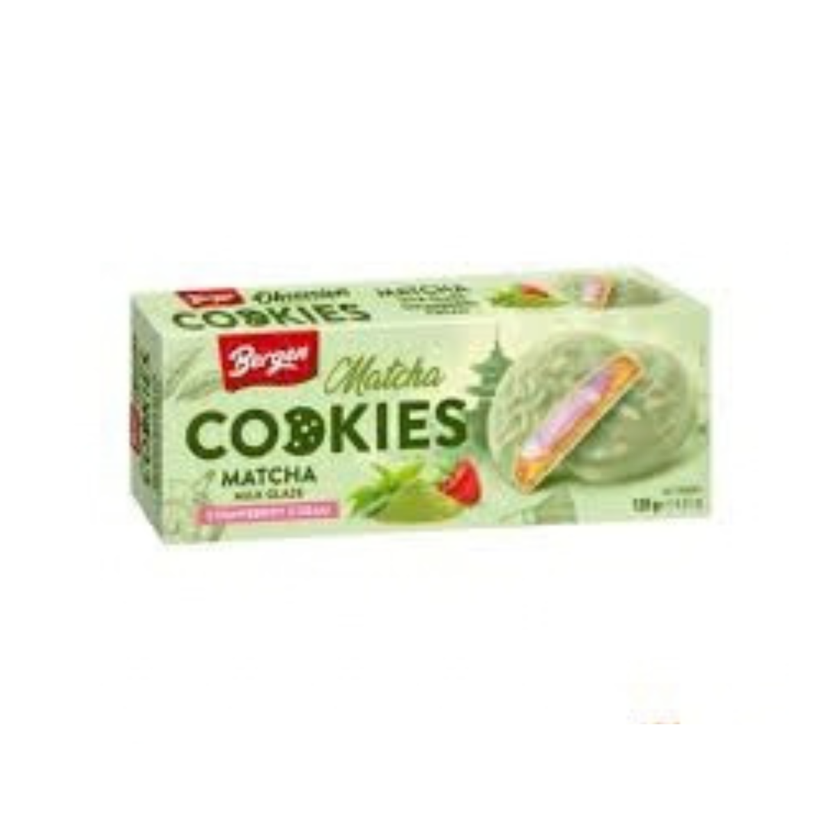 Bergen Cookies Matcha Strawberry 128g