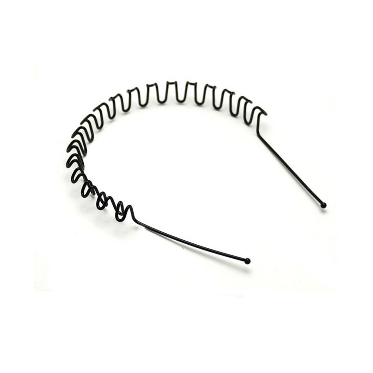 Black Metal Men Hair Band