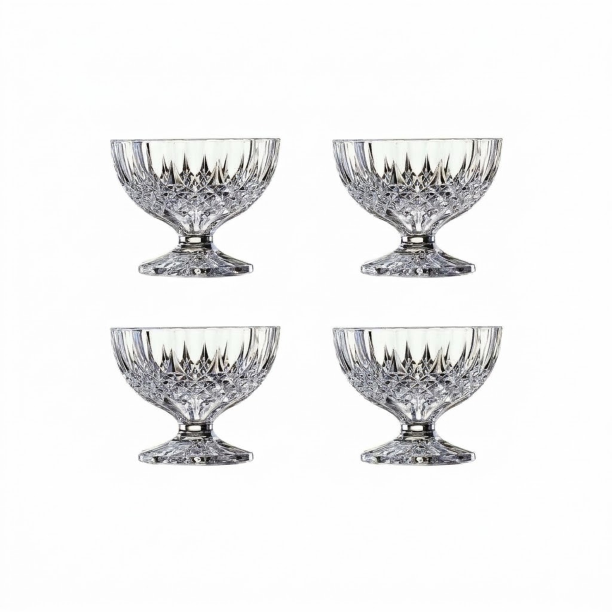 Cristal Darques Paris Bowl Set 4 Pcs
