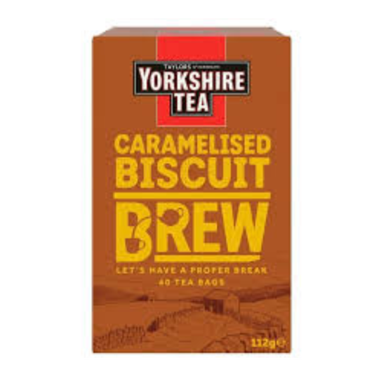 Yorkshire Tea Caramelised Biscuit Brew 112g