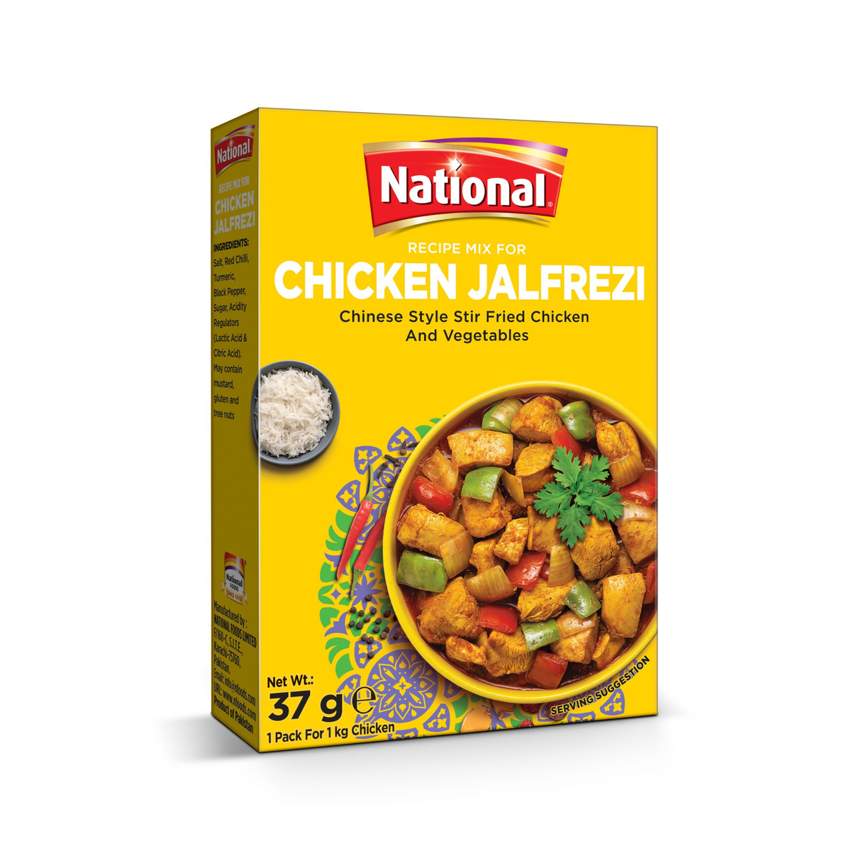 National Chicken Jalfrezi 37g