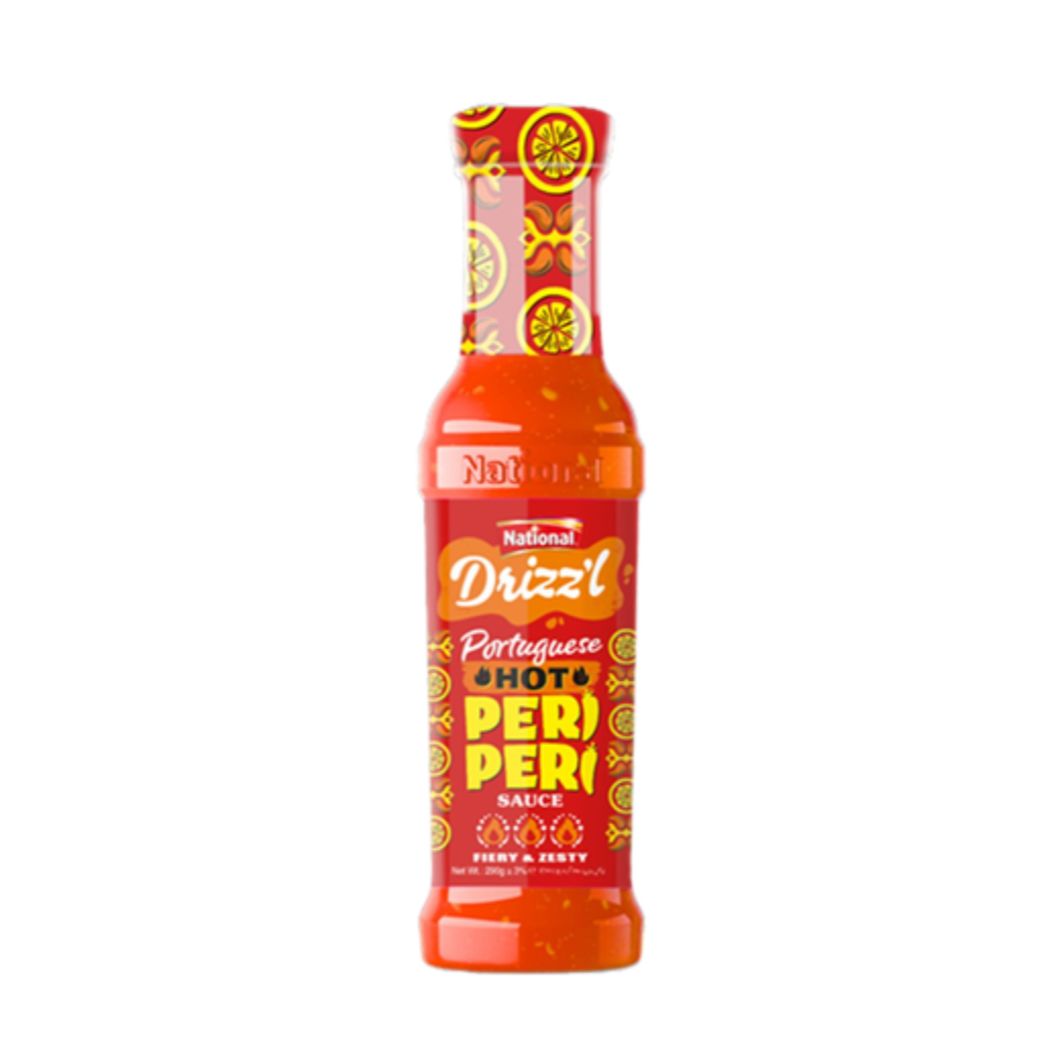 National Drizzl Portuguese Peri Peri Hot Sauce 290g