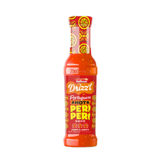 National Drizzl Portuguese Peri Peri Hot Sauce 290g