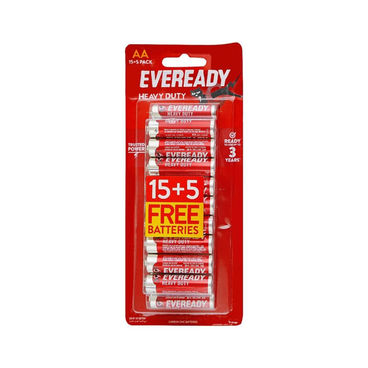 Eveready heavy duty AAA(15+5PC)