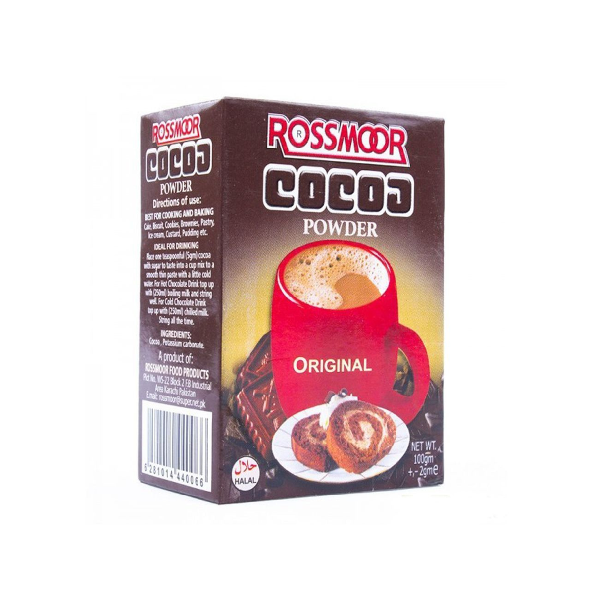 RossMoor Cocoa Powder Pkt 50g