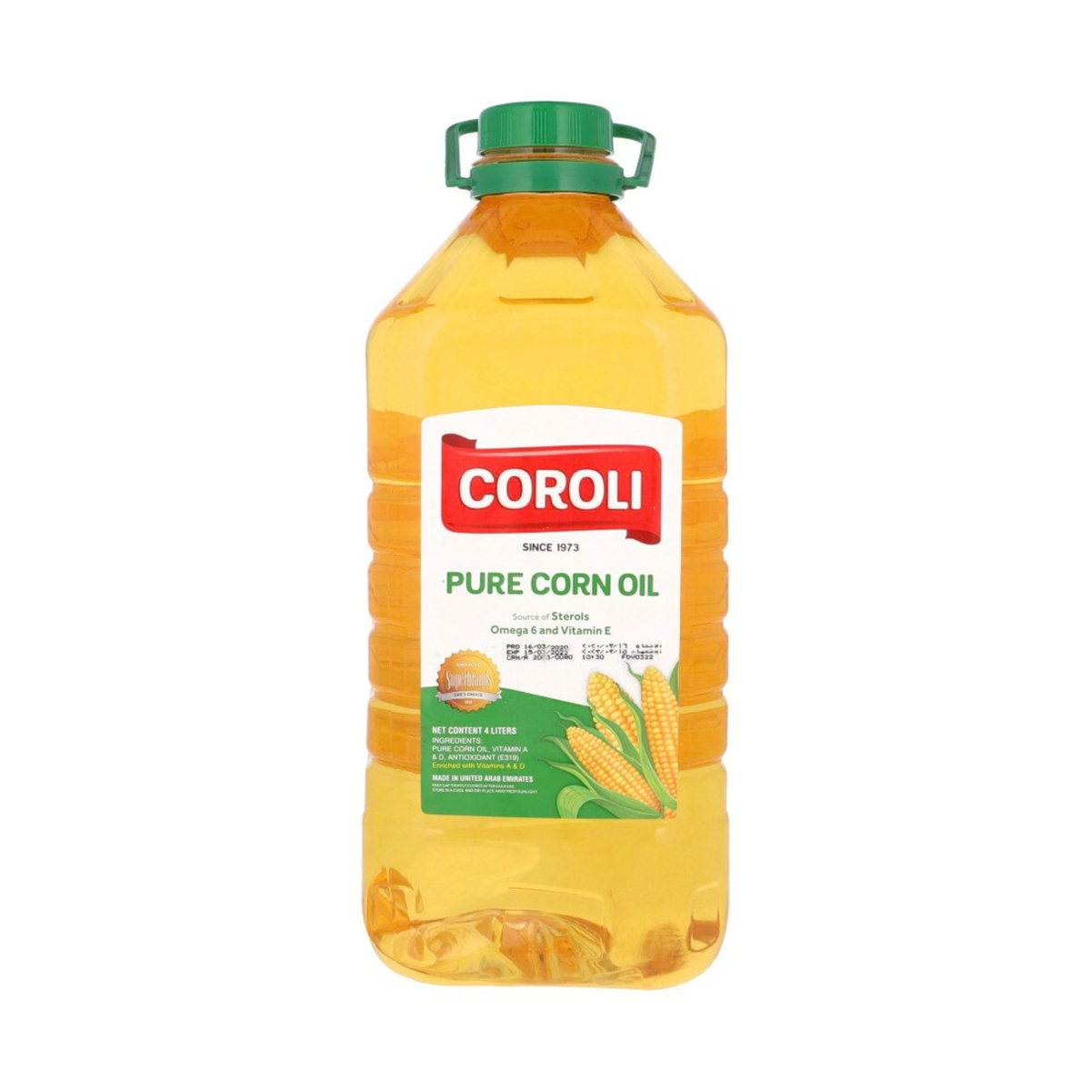 Coroli Corn Oil 4L