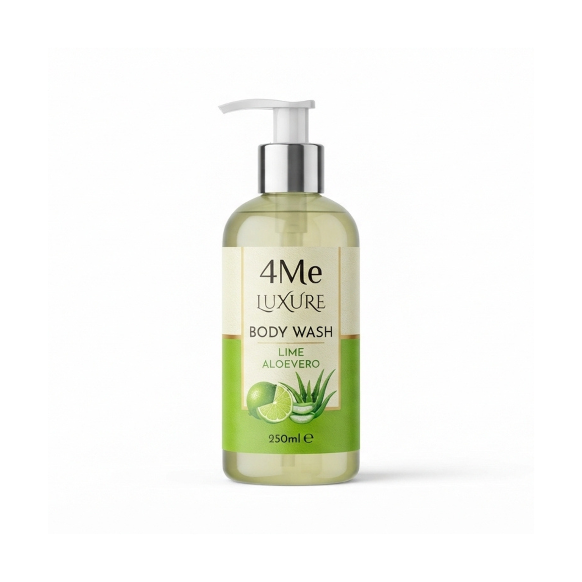4Me Luxure Body Wash Lime Aloevero 250ml