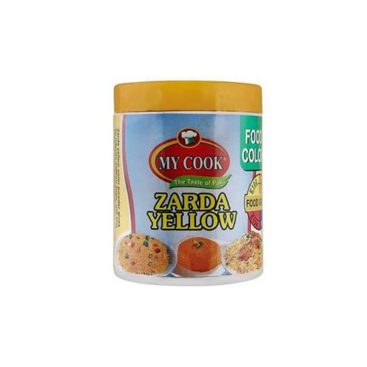 My Cook Food Color Zarda Yellow 85gm