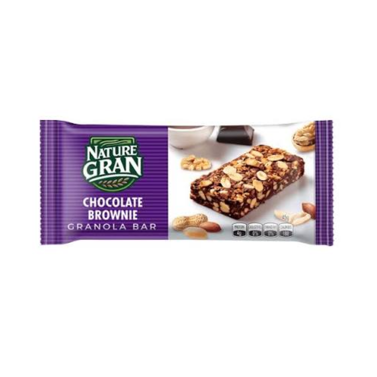 Nature Grain Chocolate Brownie Bar 45g