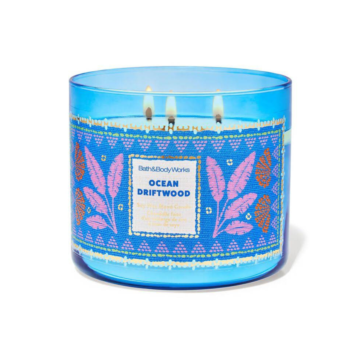 Bath And Body Works Candle 3 Wick Ocean Drift Wood