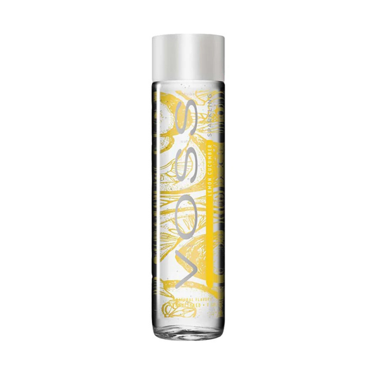 Voss Sparkling Water Lemon Cucumber 375ml