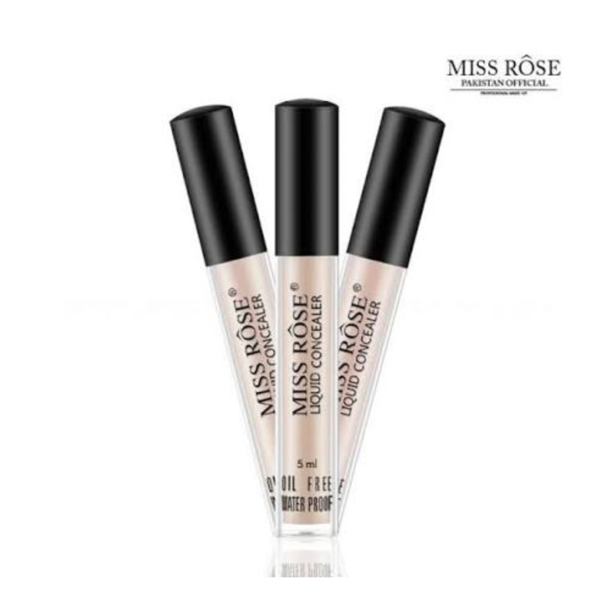 Miss Rose Liquid Concealer Oil Free Water Proof 5ml