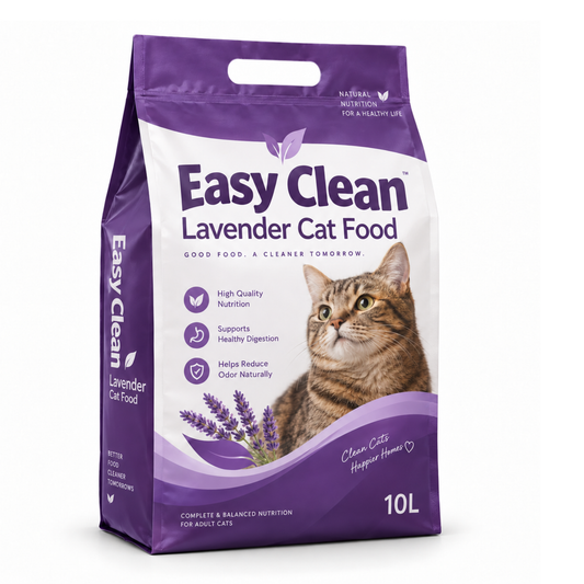 Easy Clean Lavender Cat Food 10L
