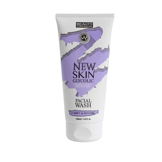 Beauty Formulas New Skin Glycolic Facial Wash 100ml