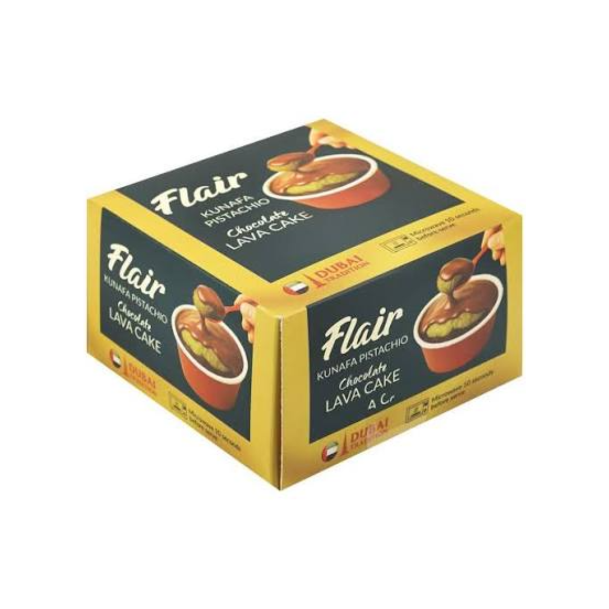 Flair Kunafa Pistachio Chocolate Love Cake 70gm