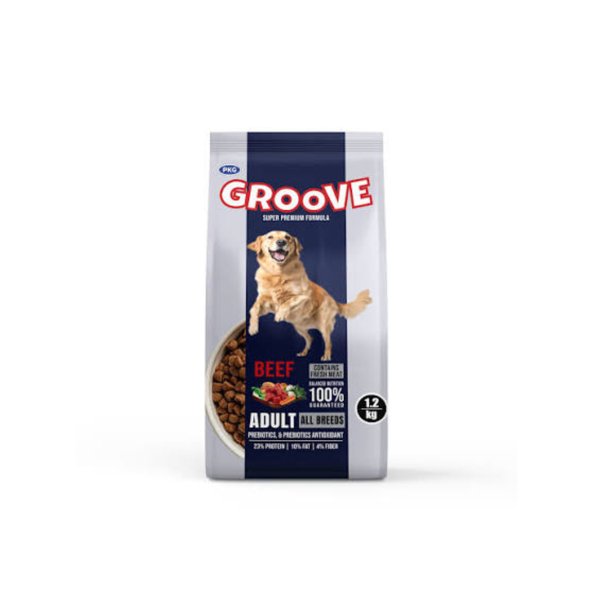 Groove Dog Foods Fresh Beef 1.2kg