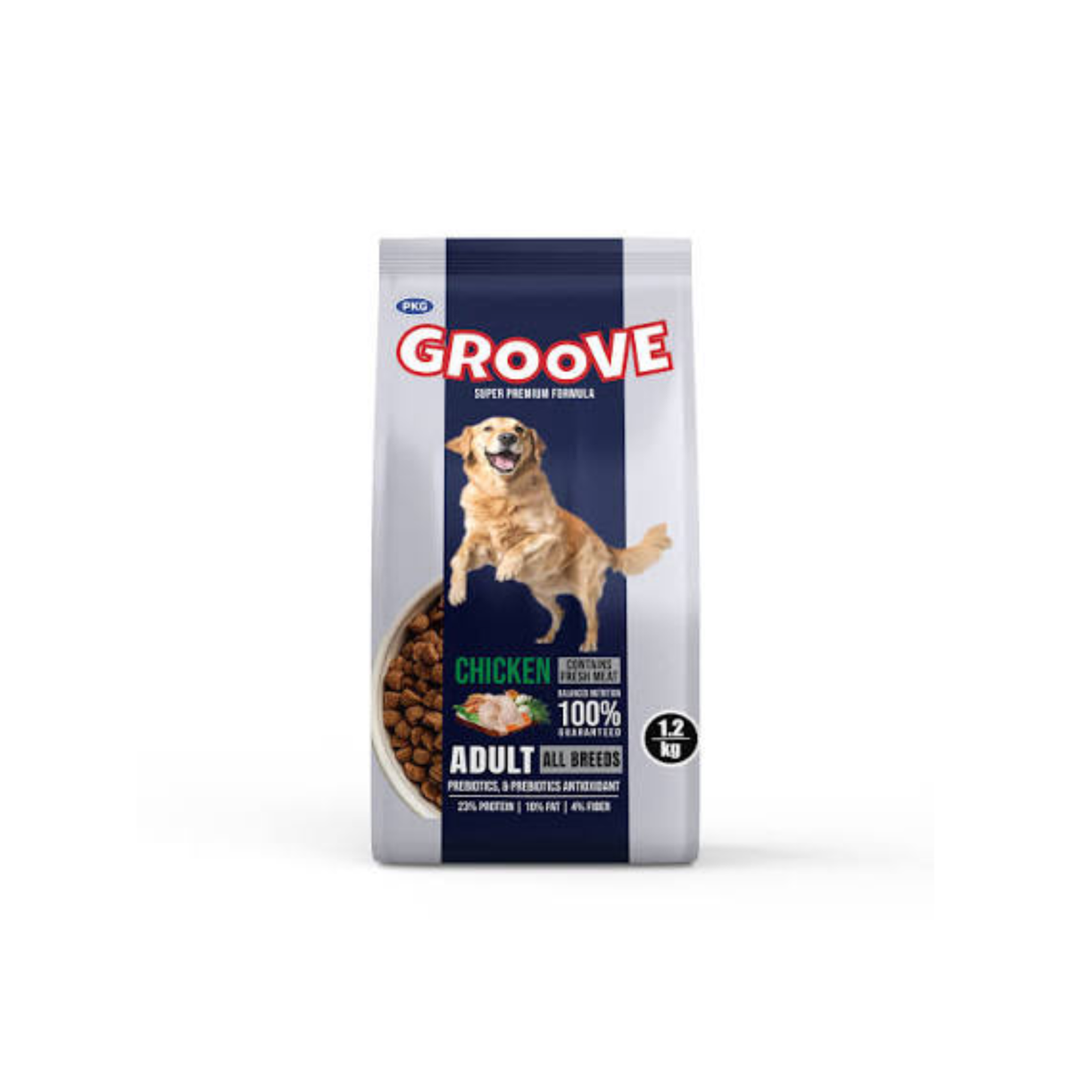 Groove Dog Food Fresh Chicken 1.2kg