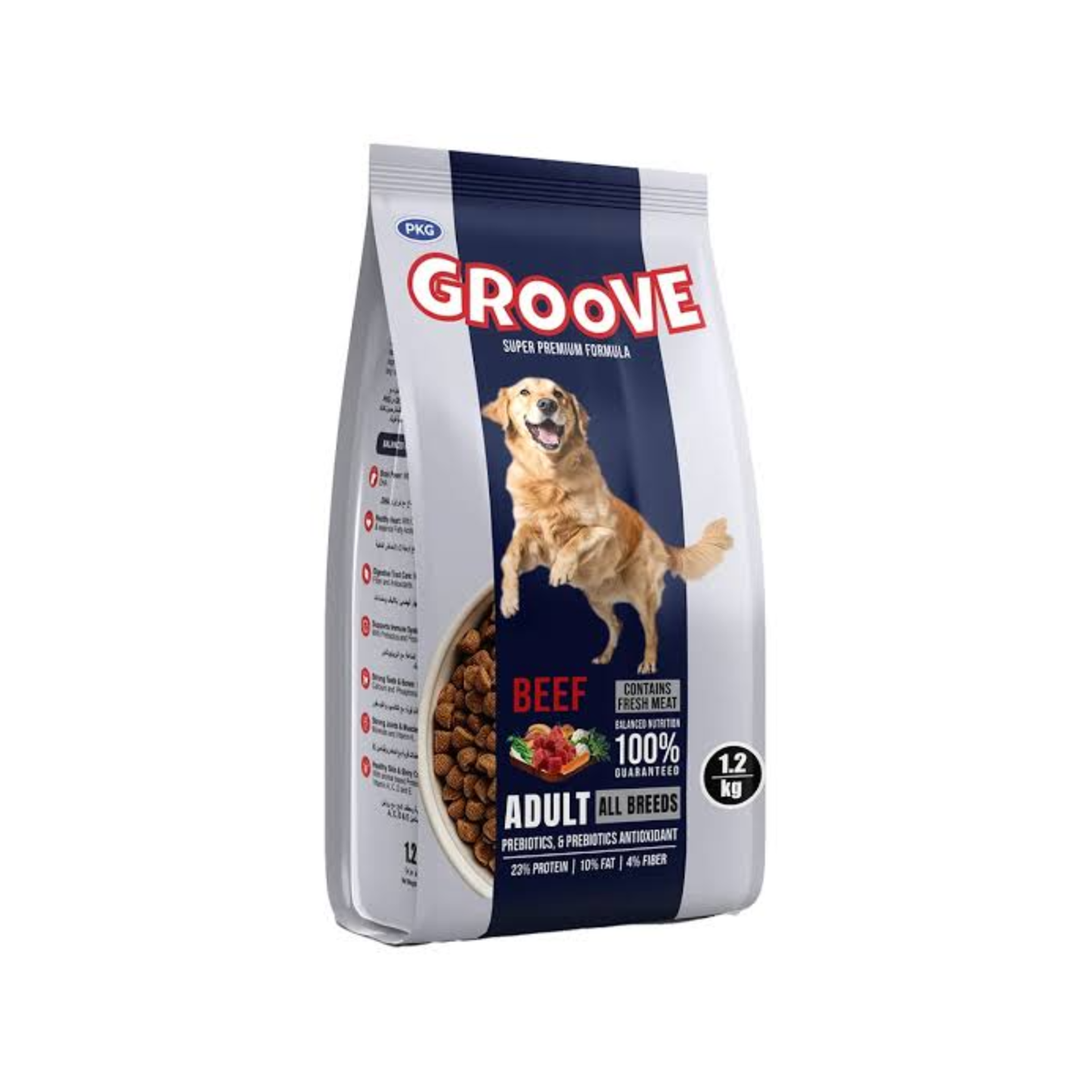 Groove Dog Foods Fresh Beef 1.2kg