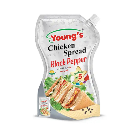 Youngs Chicken Spread Black Pepper 200ml