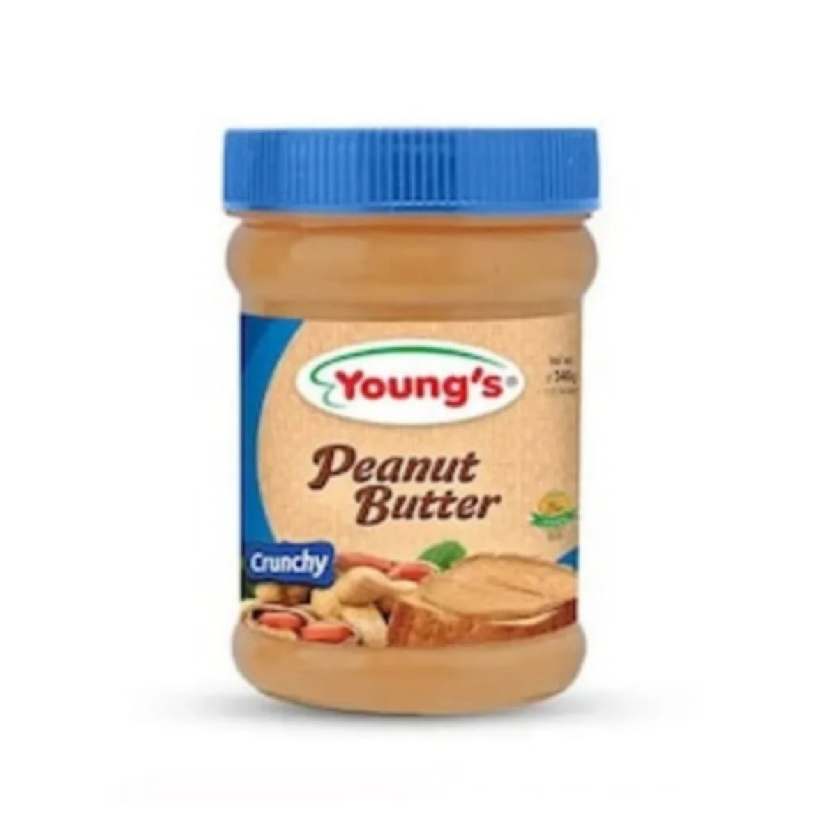 Youngs Peanut Butter Crunchy 450gm