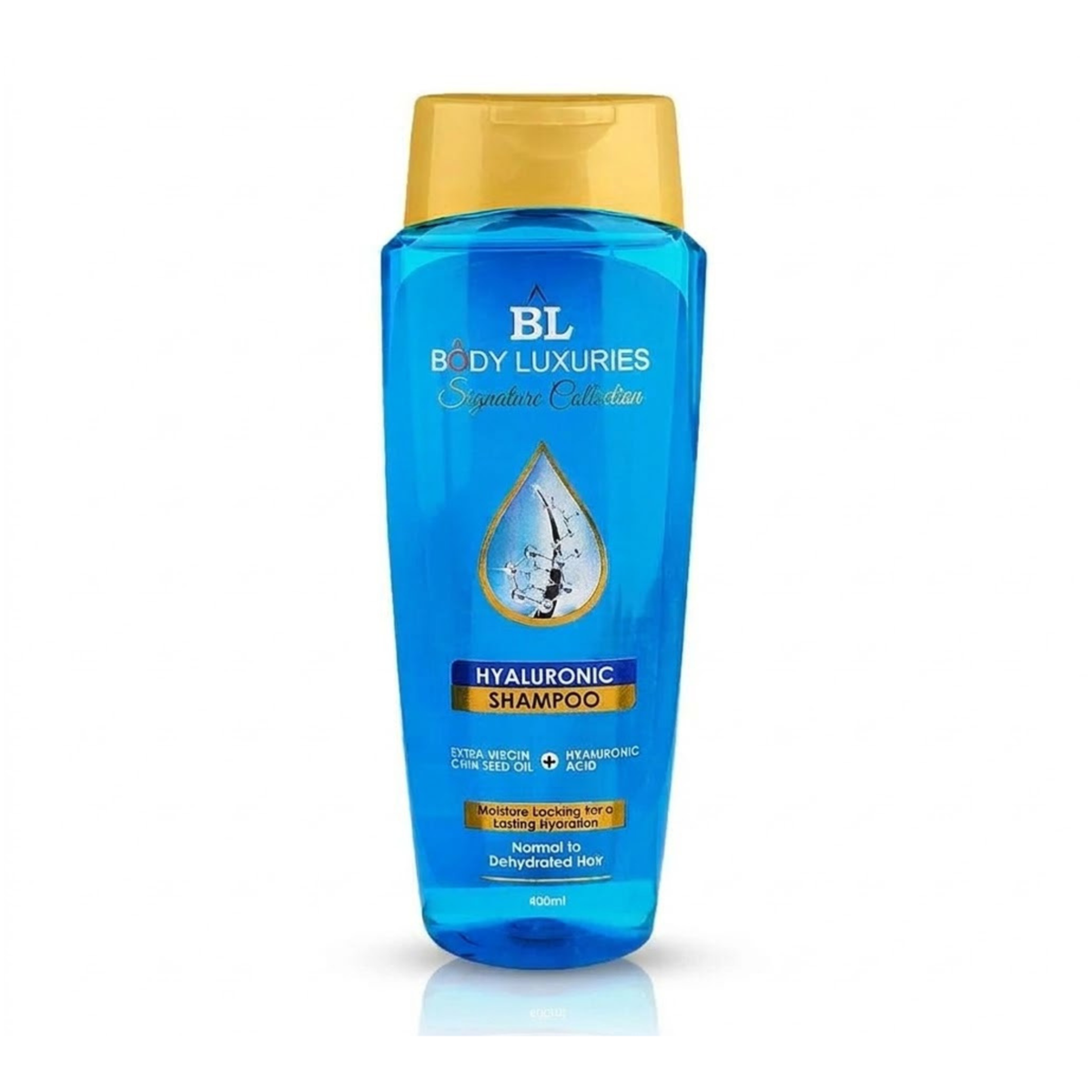Body Luxuries Shampo 400ml (hyaluronic) normal to dehyd