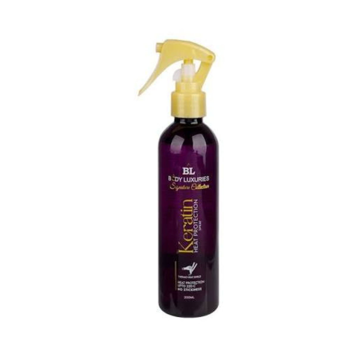 Body Luxurie Hair Spray 200ml(keratin heat protection)