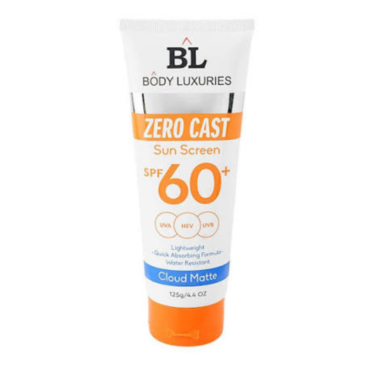 Body luxuries Zero cast sun screen spf 60+ 125g