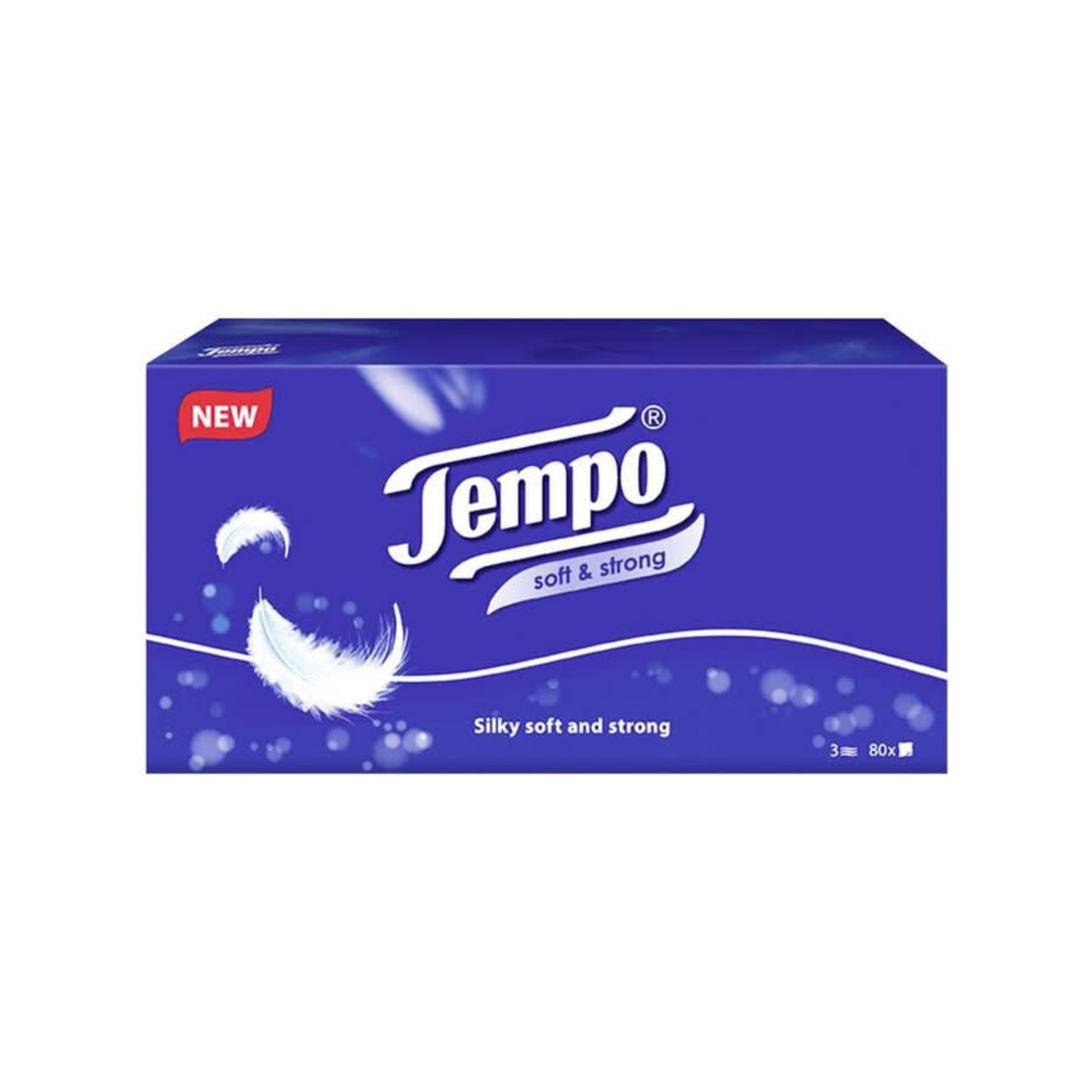 Tempo Soft & Strong 80 Facial Tissues
