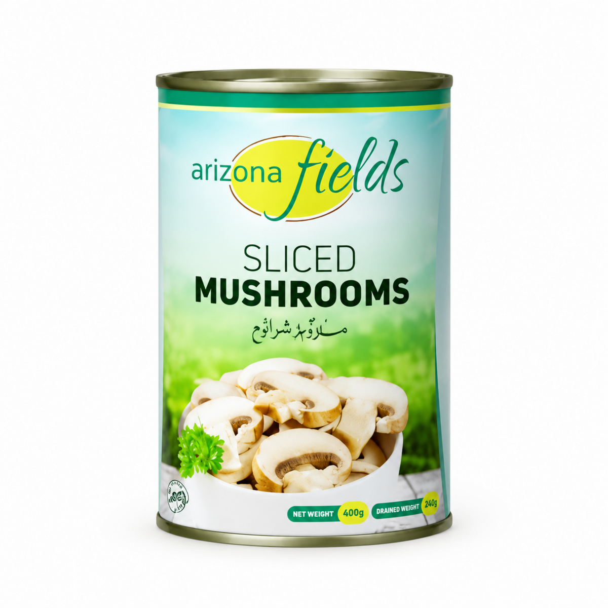 Arizona Fields Sliced Mushrooms 400g
